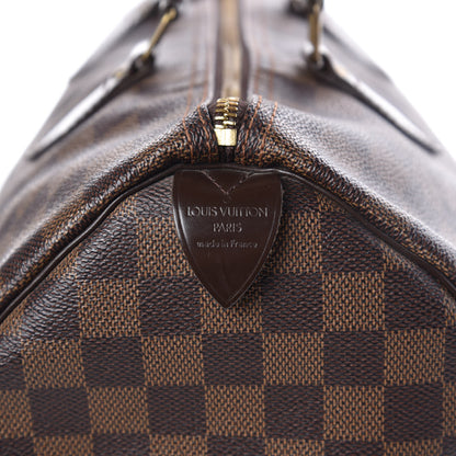 Louis Vuitton Damier Ebene Speedy 35 6 of 18