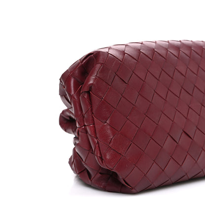 Bottega Veneta Nappa Maxi Intrecciato The Pouch Oversized Clutch Bordeaux 10 of 11