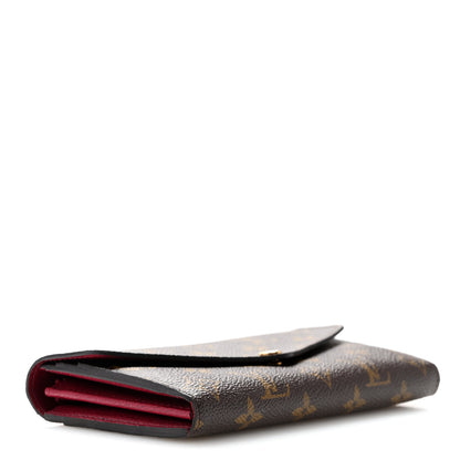 Louis Vuitton Monogram Sarah Wallet NM Fuchsia 4 of 12