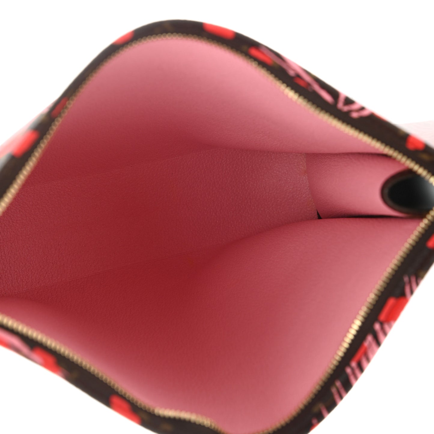 Monogram Jungle Dots Toiletry Pouch 26 Sugar Pink Poppy