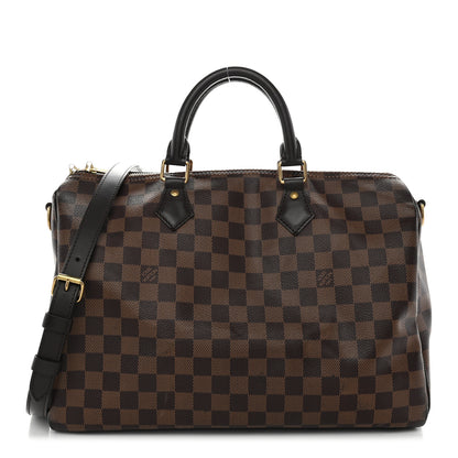 Louis Vuitton Damier Ebene Speedy Bandouliere 35 1 of 14