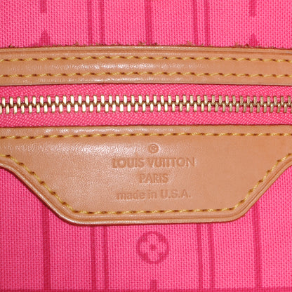 Louis Vuitton Monogram Roses Neverfull MM 6 of 7