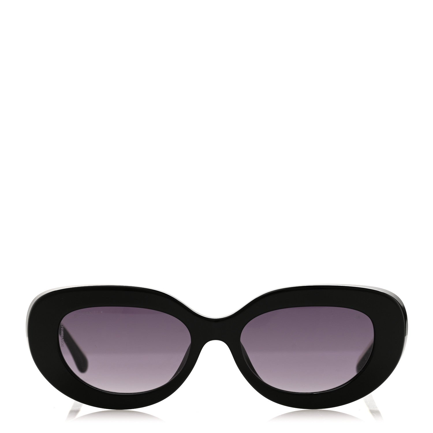 Chanel Acetate Sunglasses 5562-B-A Black White 2 of 8