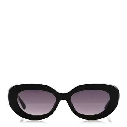 Chanel Acetate Sunglasses 5562-B-A Black White 2 of 8
