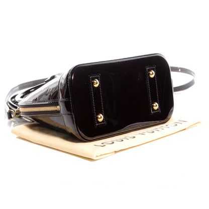 Louis Vuitton Vernis Alma BB Amarante 4 of 8