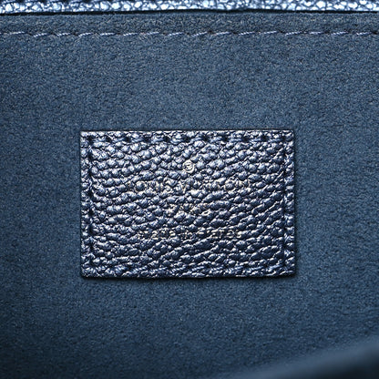 Louis Vuitton Metallic Empreinte Monogram Giant Pochette Metis Navy Nacre 6 of 10