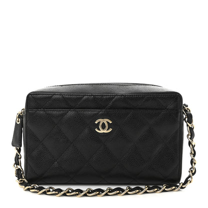 Chanel Caviar Quilted Camera Bag Black 1 of 11