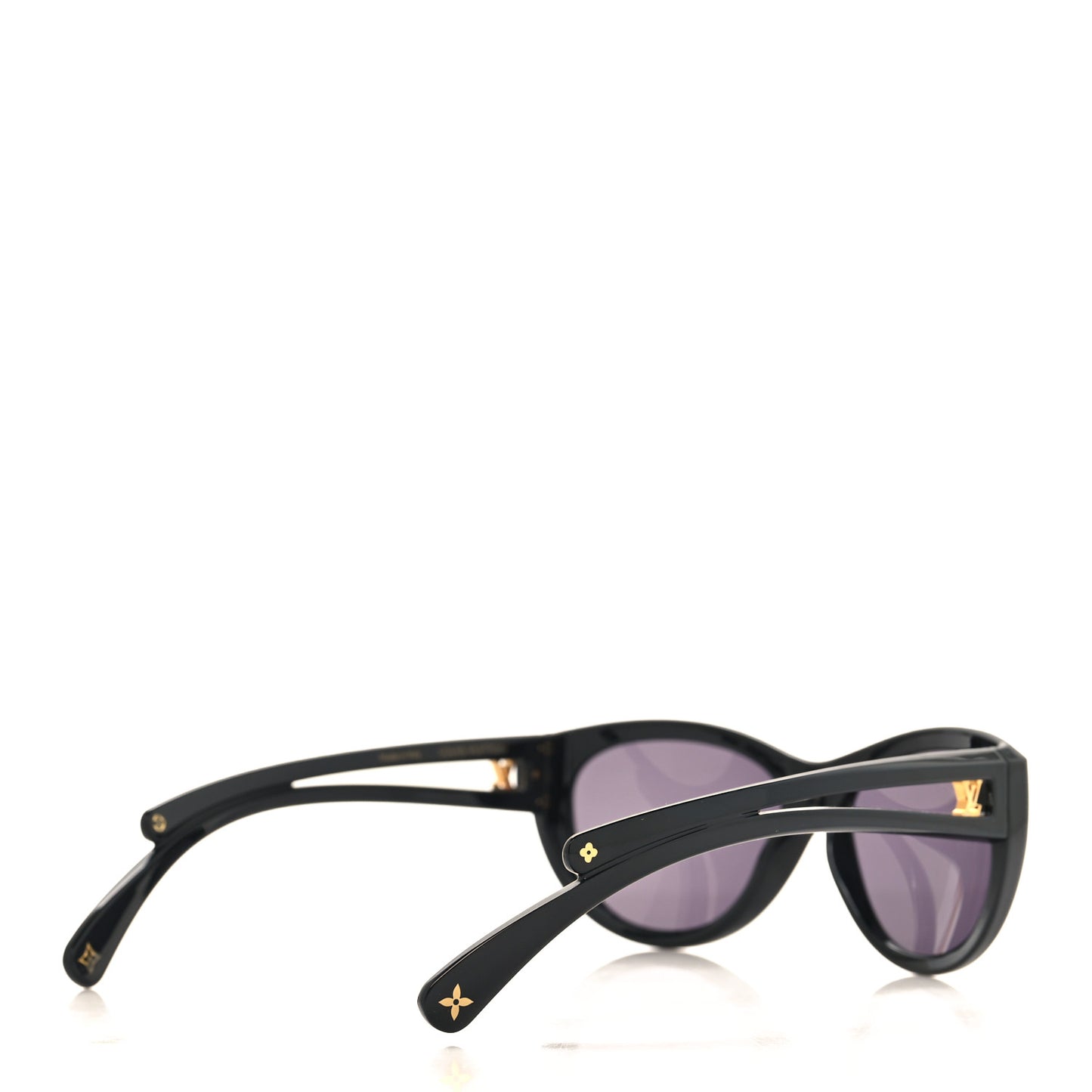 Acetate Cat Eye Flore Sunglasses Z0449W Black