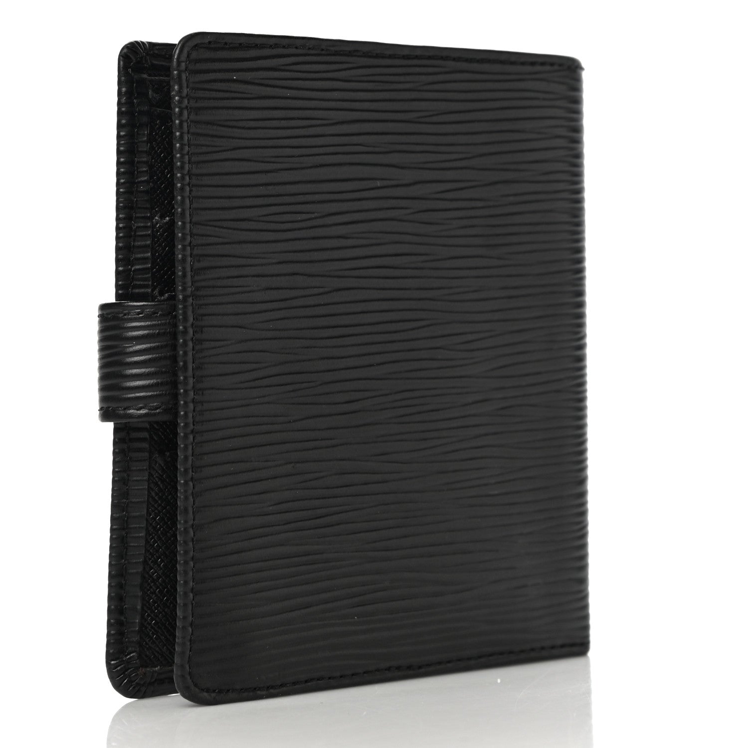 Louis Vuitton Epi Porte-Billets Compact Wallet Black 3 of 11