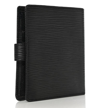 Louis Vuitton Epi Porte-Billets Compact Wallet Black 3 of 11