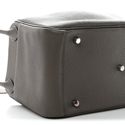 Hermes Taurillon Clemence Lindy 30 Etain 9 of 10