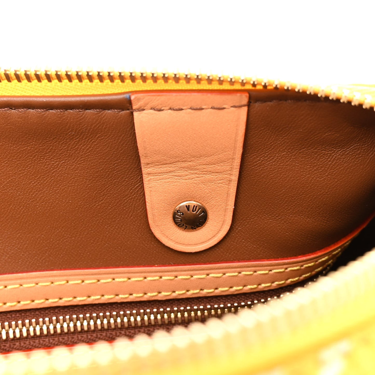 Calfskin Monogram Speedy P9 Bandouliere 25 Jaune Mat