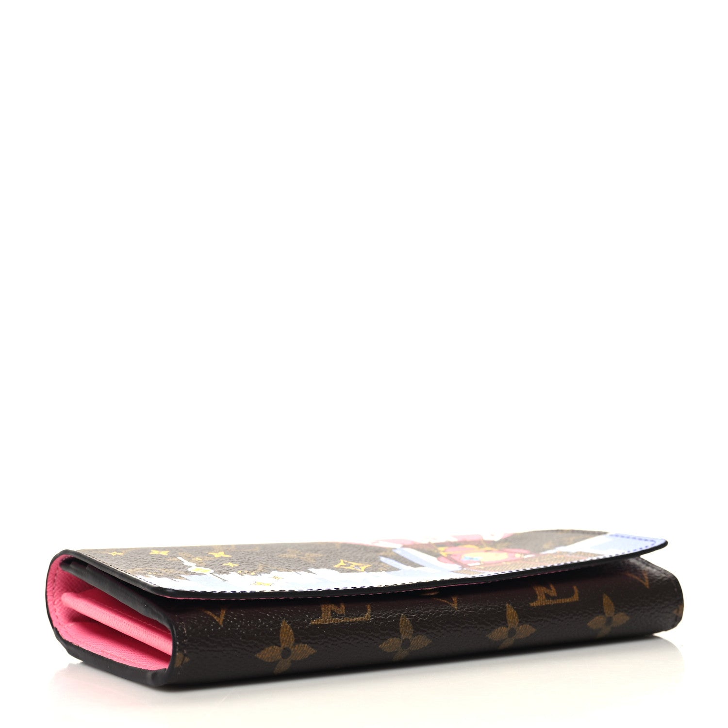 Louis Vuitton Monogram 2019 Christmas Animation Sarah Wallet 4 of 9