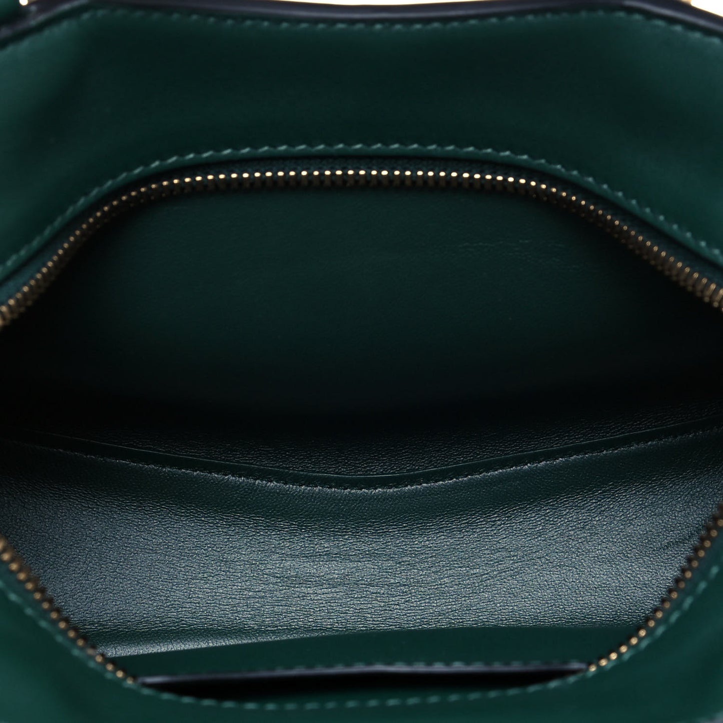 Smooth Calfskin Neo Classic Gold Hardware Mini City Forest Green