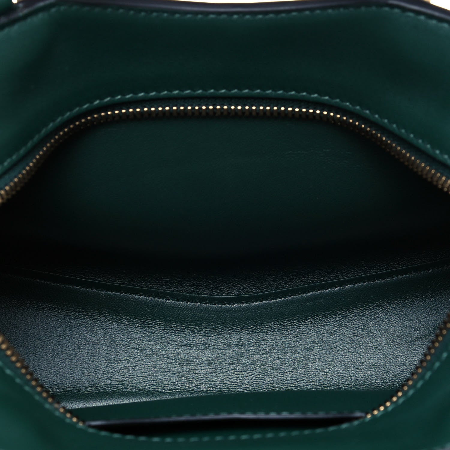 Balenciaga Smooth Calfskin Neo Classic Gold Hardware Mini City Forest Green 6 of 9
