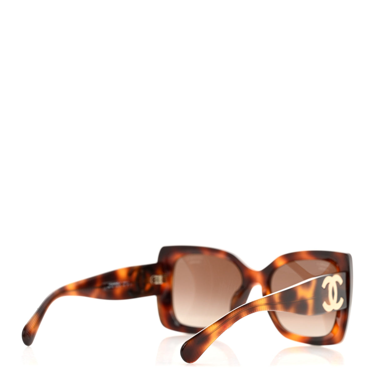 Chanel Square Polarized CC Sunglasses 5494-A Tortoise Brown 4 of 9