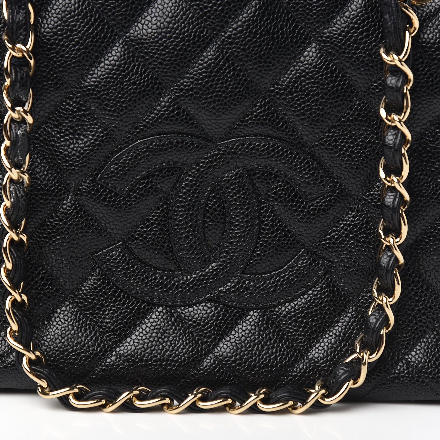 Chanel Caviar Quilted Petit Timeless Tote PTT Black 9 of 9