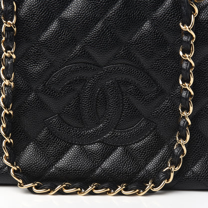 Chanel Caviar Quilted Petit Timeless Tote PTT Black 9 of 9