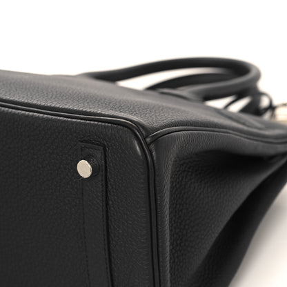 Hermes Togo BIRKIN 30 Black 12 of 13
