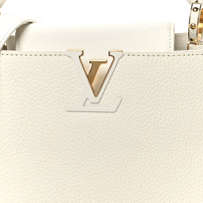 Louis Vuitton X UF Taurillon Artycapucines BB White 9 of 11