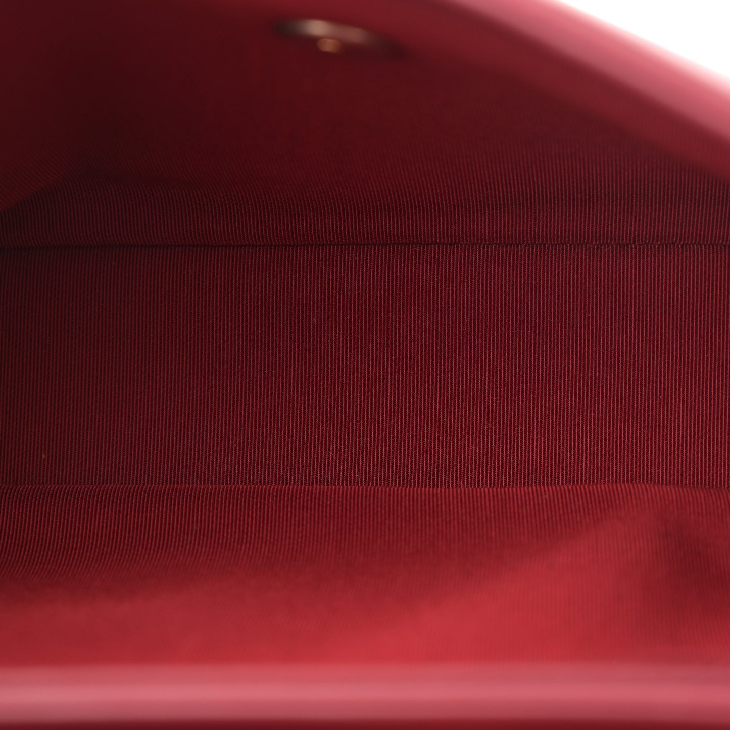 Grained Calfskin Snakeskin Small Chevron Chic Top Handle Flap Red