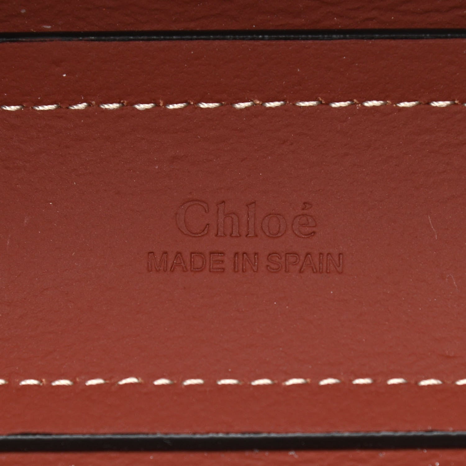 Chloe Small Grain Smooth Calfskin Mini Darryl Crossbody Sepia Brown 6 of 9