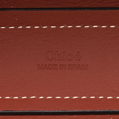 Chloe Small Grain Smooth Calfskin Mini Darryl Crossbody Sepia Brown 6 of 9