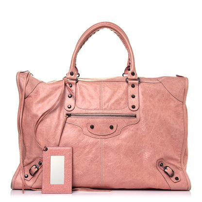 Balenciaga Agneau Classic Hardware Weekender Vieux Rose 2 of 21