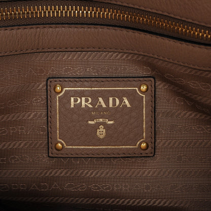 Prada Vitello Phenix Top Handle Bag Cammeo 6 of 7