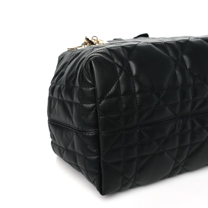 Christian Dior Calfskin Macrocannage Medium Toujours Black 9 of 11