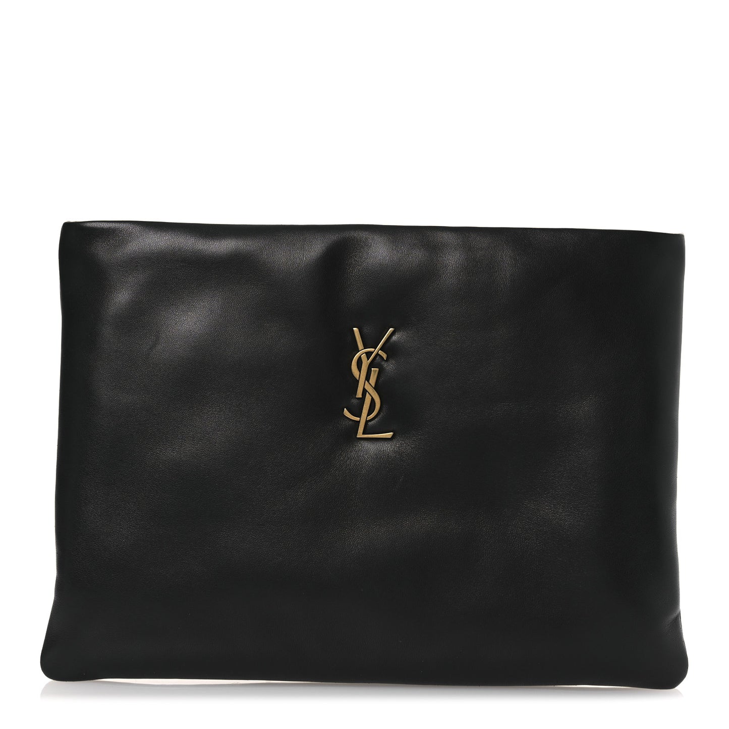Lambskin Small Calypso Pouch Black