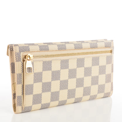 Louis Vuitton Damier Azur Long Origami Wallet 3 of 7