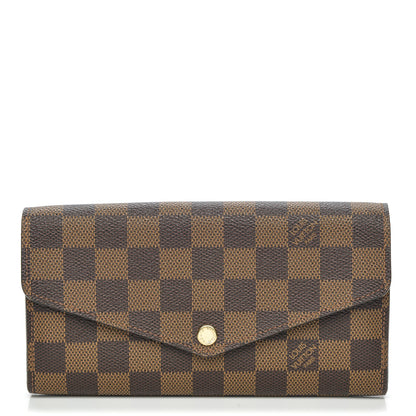 Louis Vuitton Damier Ebene Sarah Wallet NM 1 of 6