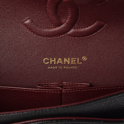 Chanel Caviar Quilted Medium Double Flap Black 7 of 8