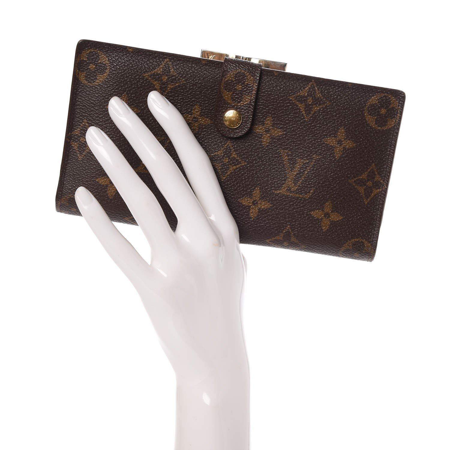 Louis Vuitton Monogram Continental French Purse Wallet 2 of 9
