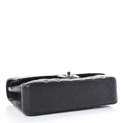Chanel Caviar Quilted Medium Double Flap Black 4 of 10