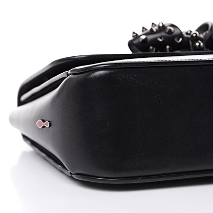 Christian Louboutin Calfskin Small Sweety Charity NV Shoulder Bag Black 8 of 9