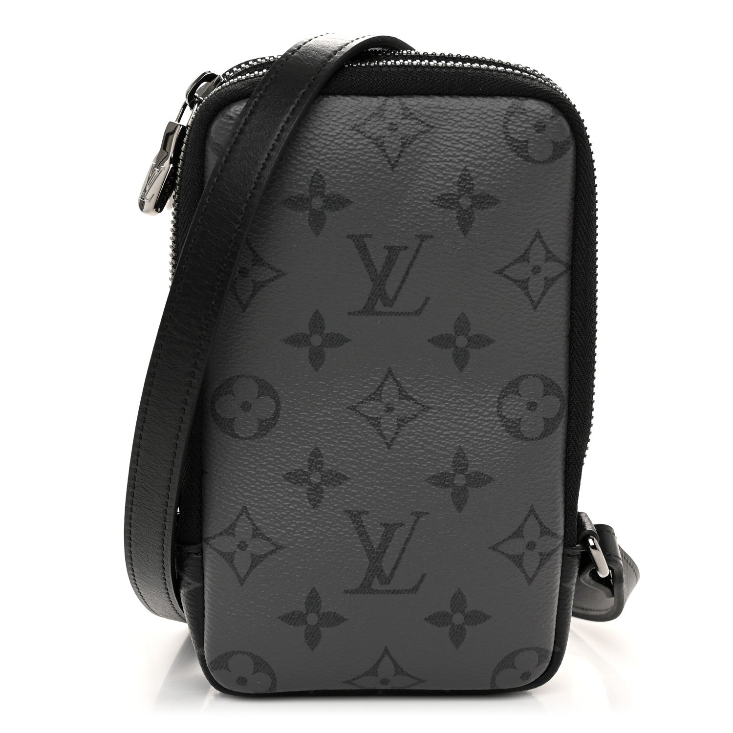 Louis Vuitton Monogram Eclipse Reverse Double Phone Pouch 1 of 12