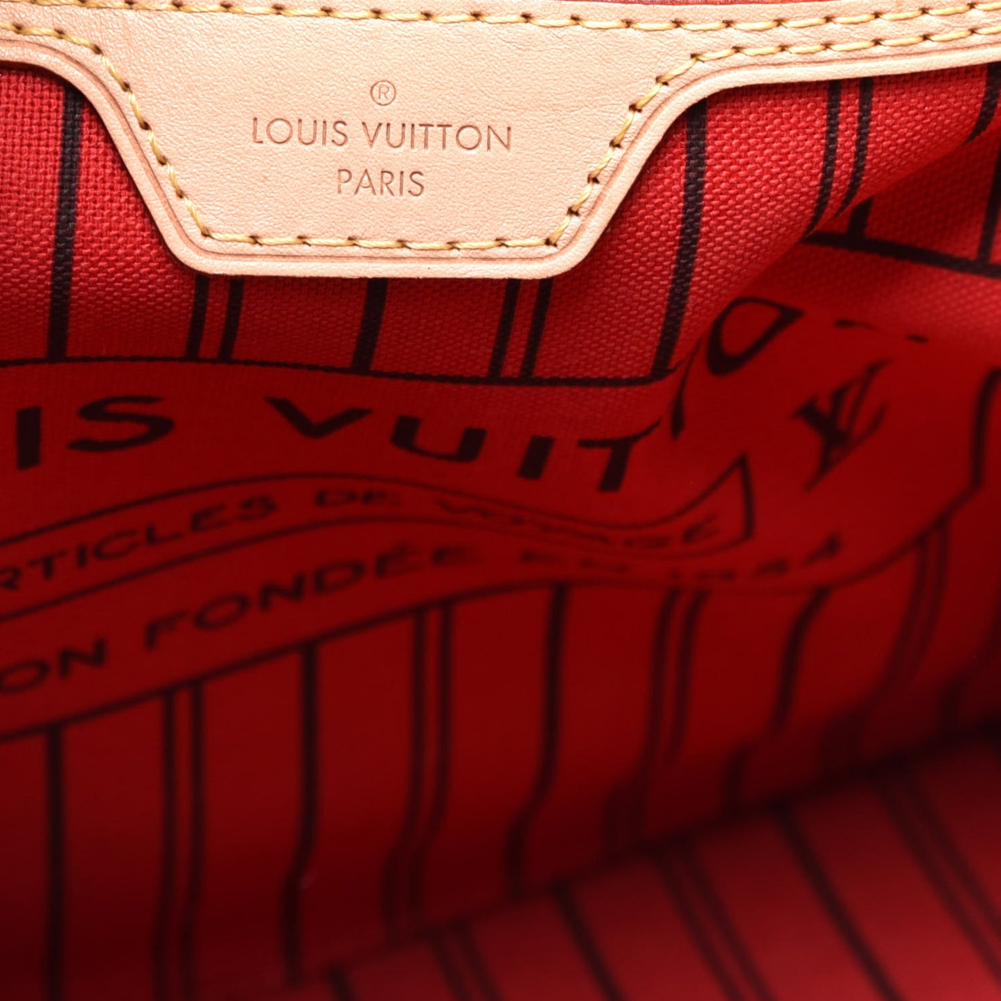 Monogram Neo Neverfull MM Cherry
