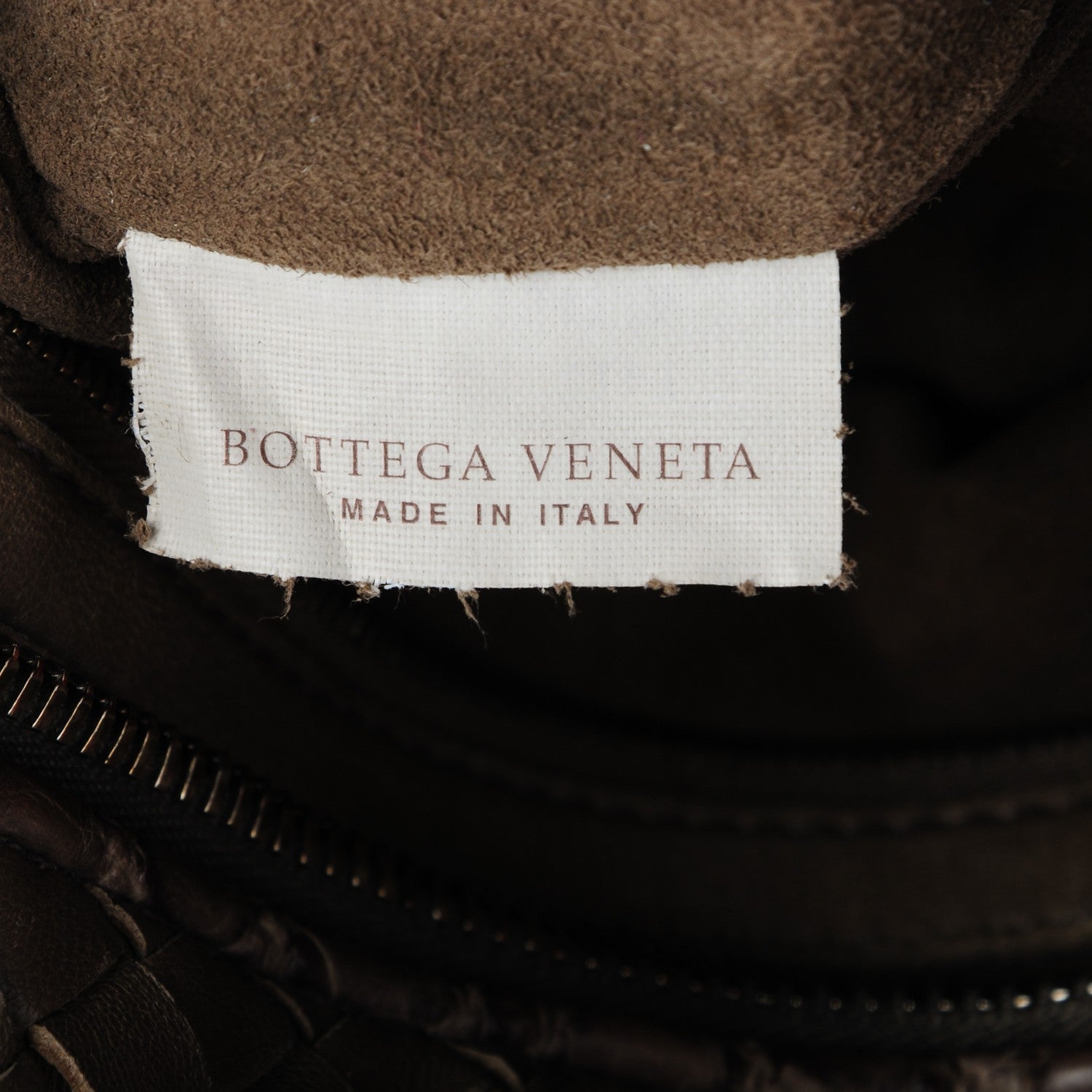 Bottega Veneta Nappa Intrecciato Alligator Large Shoulder Bag Brown 8 of 9