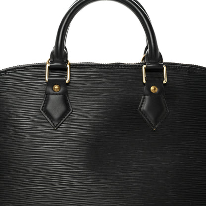 Louis Vuitton Epi Alma PM Black 9 of 12