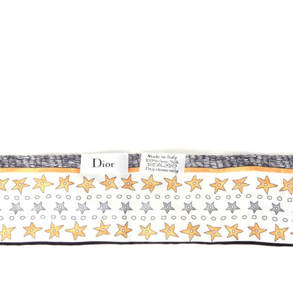 Christian Dior Silk L'Etoile Mitzah Scarf 6 of 7
