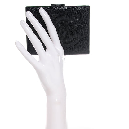 Chanel Caviar Timeless CC French Wallet Black 2 of 9