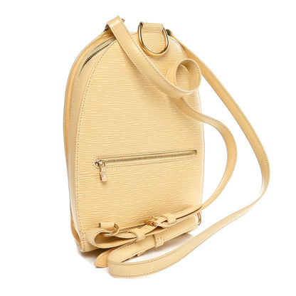Louis Vuitton Epi Mabillon Backpack Vanilla 3 of 9