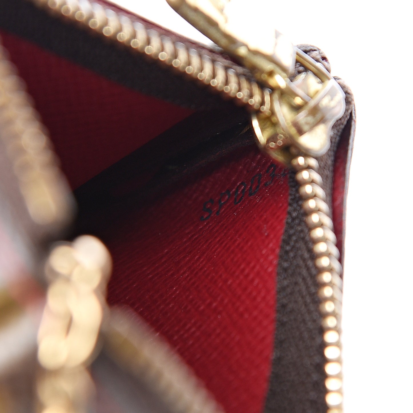 Monogram Cerises Key Pouch