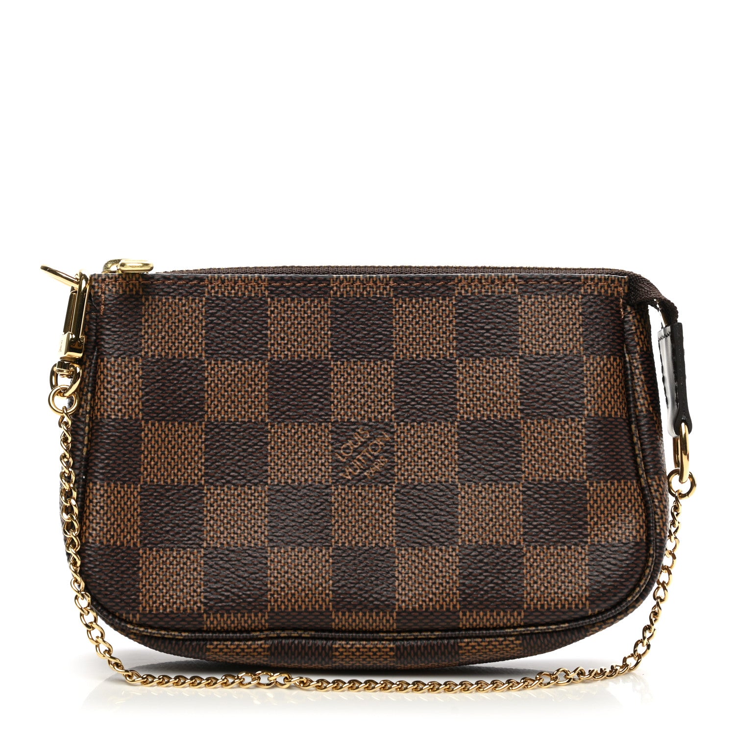 Louis Vuitton Damier Ebene Mini Pochette Accessories 1 of 8