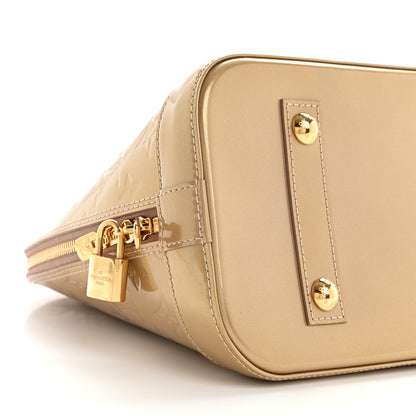 Louis Vuitton Vernis Alma PM Beige Poudre 8 of 9