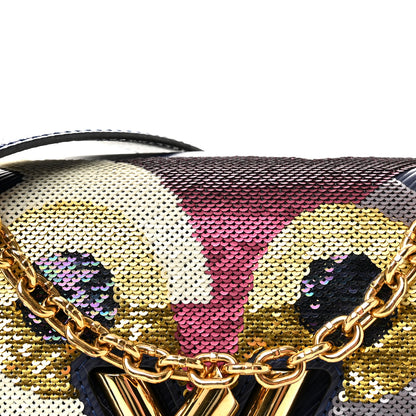 Louis Vuitton Epi Sequins Twist Shoulder Bag MM 7 of 9