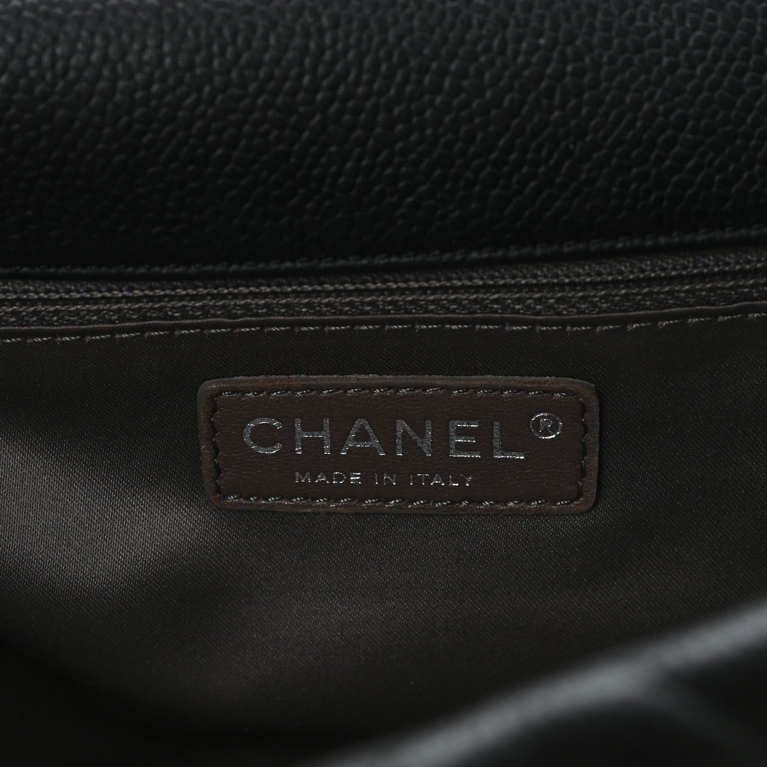 Chanel Caviar Quilted Coco Casual Flap Black 6 of 10