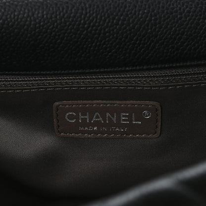 Chanel Caviar Quilted Coco Casual Flap Black 6 of 10